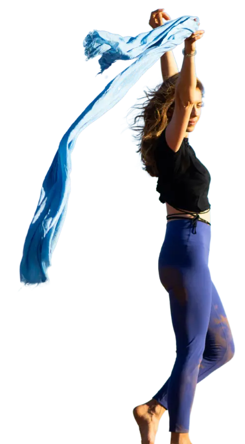 Issen dhōtelia : Issen, professeure de yoga